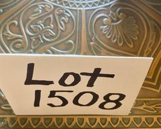 Lot 1508 $325.00. Top of table - interesting.