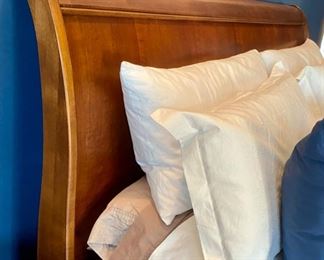 Lot 1515A Asking $800.00. Close-Up of Sleigh Headboard
