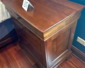 Lot 1514 Asking $595.00 for pair Night Stands from Toms Price - Virginia Sterling Mfg. Owner paid $1329 for pair.
