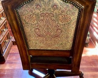 Lot 1519 Asking $275.00 Leather Desk Chair