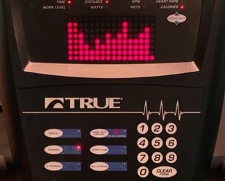 Lot 1570 $350.00 True Fitness Z5 Recumbent Bike Orig. Pd over $2000. Excellent Condition, Great Price for a True Bike. Health Club Quality.
