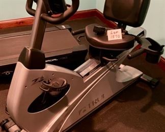 Lot 1570 $350.00 True Fitness Z5 Recumbent Bike Orig. Pd over $2000. Excellent Condition, Great Price for a True Bike. Health Club Quality.