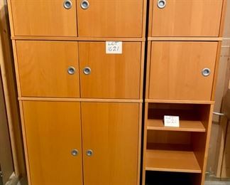 Lots 1620 and 1621 can be sold Separately or as a Set with Lot 1579 (Lateral File Drawer). All pieces bought individually the set would be $275.00. Combined Price would be $250.00