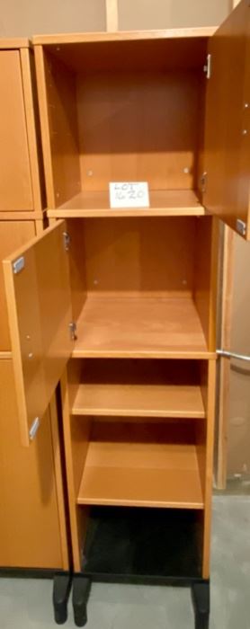 Lot 1620 $75.00. Cabinet Doors shown open.