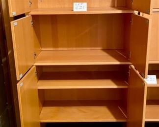 Lot 1621 $150.00 Ikea EFFEKTIV. Shown with open Doors