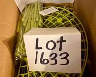 Lot 1633 Asking $20. Outdoor Strawberry Supports - 2 Sets of 6 in each box originally $18.95 ea.