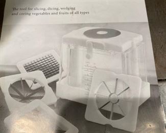 Lot 1605. Asking $25. Correction on Number - so sorry! Williams Sonoma Professional Multi Food Chopper in the Box