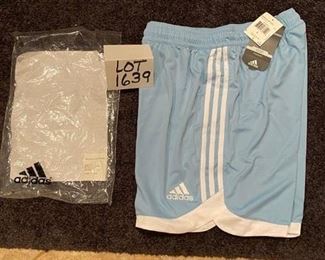 Lot 1639. Adidas Shorts Outfit, Brand New- Kids Size Large Sz 12-14.
