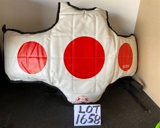 Lot 1658. Tai Kwon Do Kick Vest Size M, from J & S Martial Arts Supply