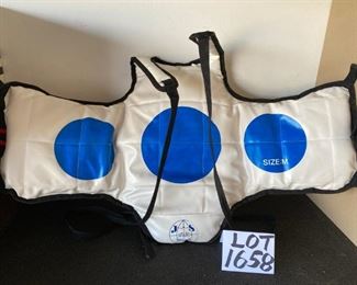 Lot 1658. $10.00 Tai Kwon Do Kick Vest Size M, from J & S Martial Arts Supply