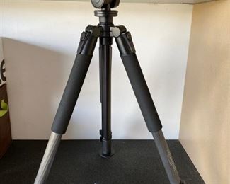 Lot 1660. $75.00 RocketFish 65" Carbon Fiber Tripod w/ Case & Attachments