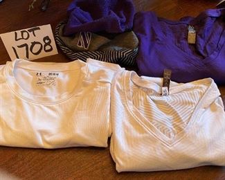 Lot 1708. $30.00 Lot of 3 Women's sz MED Under Armour fitted Warm Gear and Under Armour cold gear knit cap Excellent Condition.