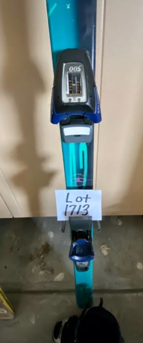 Lot 1713 $120.00. Pair of Dynastar Ski's and Dolomite Boots. We will check on the size of Boots