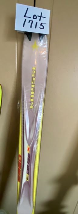 Lot 1715 $100.00 Brand New pair of Kneissl Ski's still in plastic.