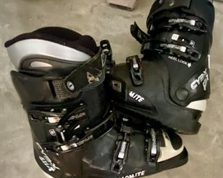 Lot 1713 $120.00. Pair of Dynastar Ski's and Dolomite Boots. We will check on the size of Boots