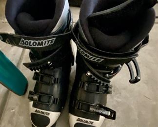 Lot 1713 $120.00. Pair of Dynastar Ski's and Dolomite Boots. We will check on the size of Boots
