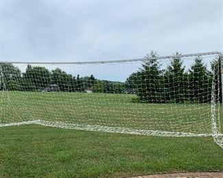 Lot 1698. $250.00. Portable Fold-A-Goal 24' Soccer Net with Carry Bag