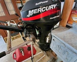 5HP Mercury "Sailpower" Outboard Motor