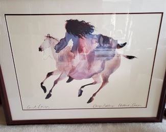 Large Signed Lithograph