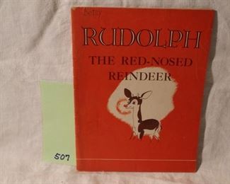 507: Rudolph 1st $120 SALE