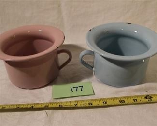 177: Pair potties, $10 SALE