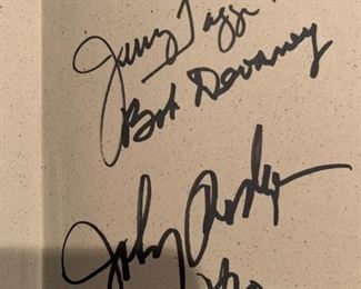 "A Dynasty Remembered" Signed by BOB DEVANEY, JOHNNY RODGERS, and JERRY TAGGE