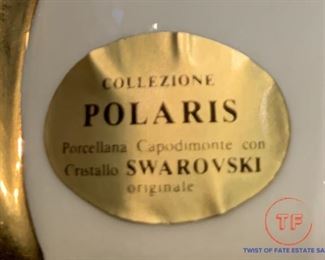 Capodimonte Swarovski Polaris Figurines