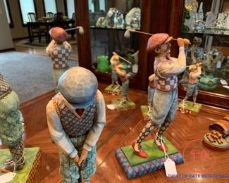 JIM SHORE Golf Figurines