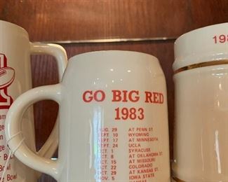 RARE 1983 Go Big Red Mug