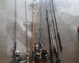 rod and reels