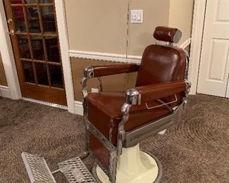 1950s Belmont barber chair 