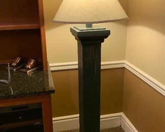 Pair of matching floor lamps 