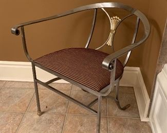Very nice metal frame chair 