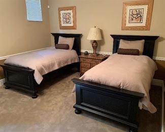 Pair of twin beds
