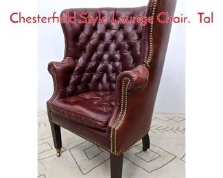 Lot 1080 RALPH LAUREN Home Chesterfield Style Lounge Chair. Tal
