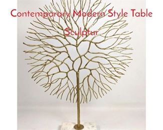 Lot 1197 GEORGE DAMATO Contemporary Modern Style Table Sculptur
