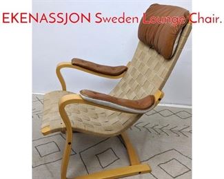 Lot 1239 BRODERNA ANDERSSON EKENASSJON Sweden Lounge Chair.