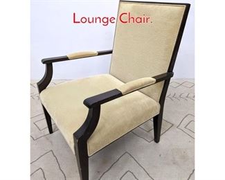 Lot 1302 Oversized Wood Arm Lounge Chair. 