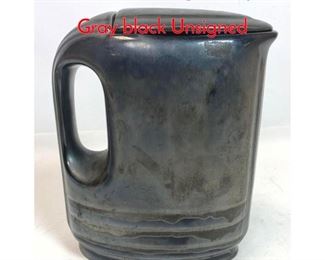 Lot 1395 Hall Westinghouse pitcher Gray black Unsigned