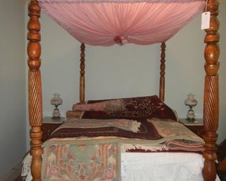 1830's canopy bed.  Full size