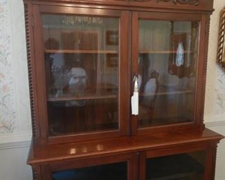 Small China Glass front hutch
