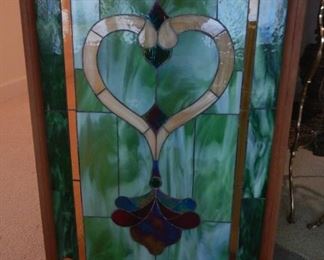 Custom stained glass piece