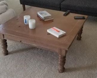 Sturdy coffee table