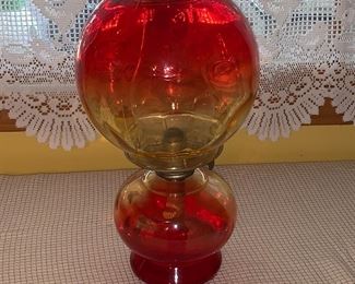 Amberina Oil Lamp