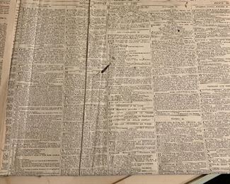 1888 London Times Newspaper