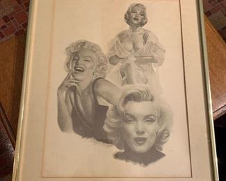 Marilyn Monroe Print by Chapel