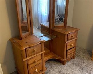 Dressing Table with bench, not shown. 