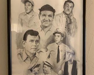 The men of Mayberry print