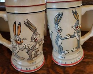 1994 Bugs Bunny stein - both sides pictured