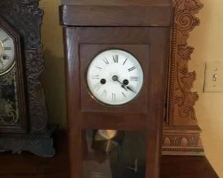 German Box Clock-works perfectly